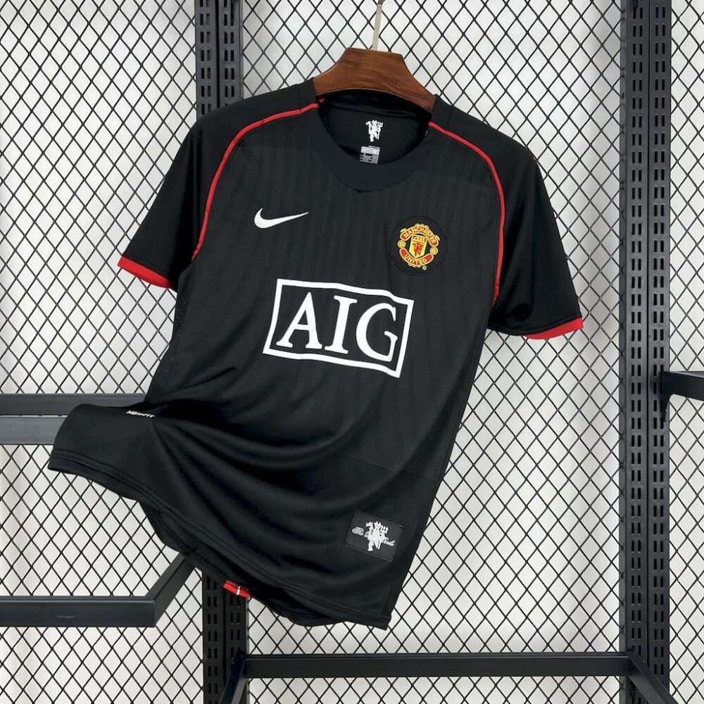 Manchester United Away Kit 2007/08 (Half Sleeve)