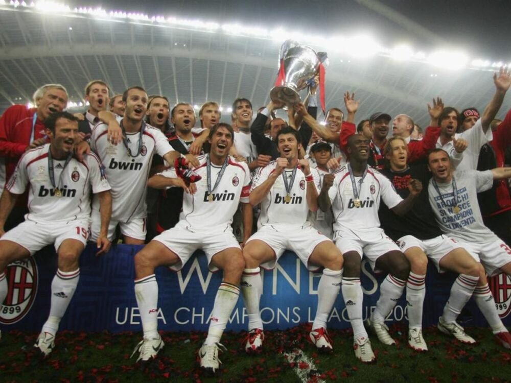 AC Milan Away Kit UCL FINAL 2007 (Full Sleeve) - Image 2