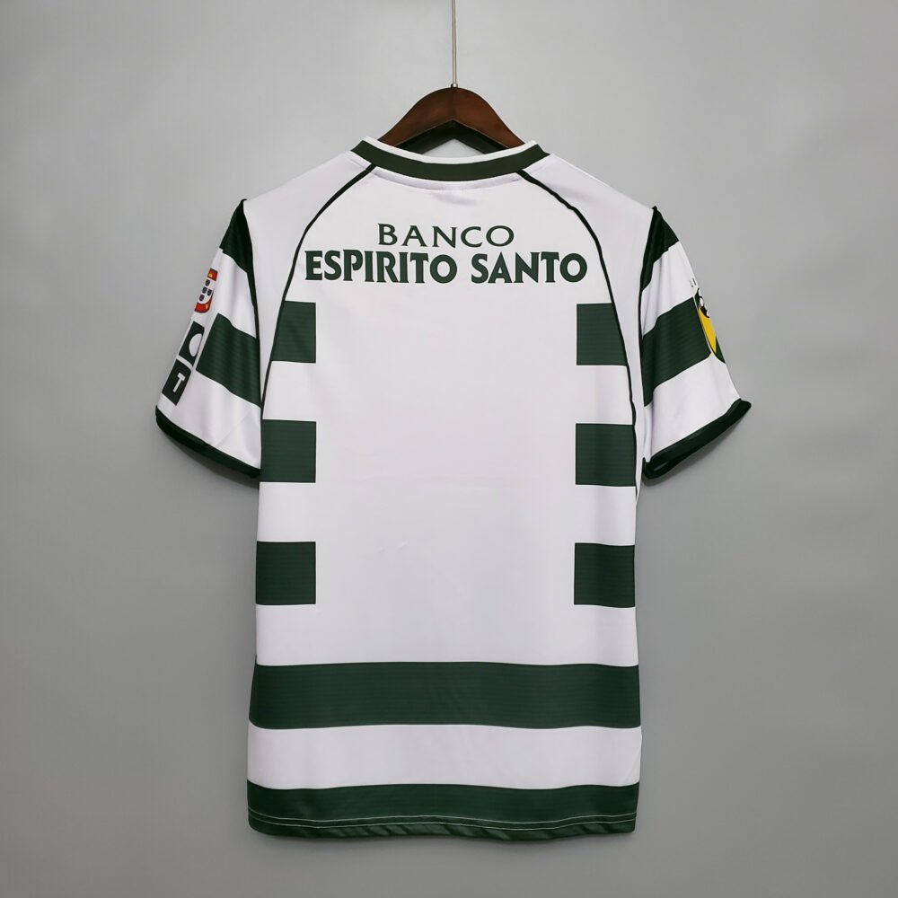 Sporting CP Home Kit 2002/03 (Half Sleeve) - Image 4