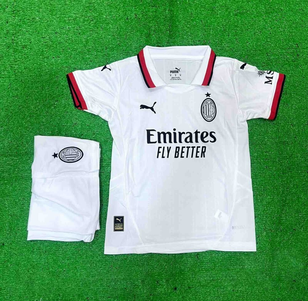 Ac Milan Away Kit 24/25 (KIDS)
