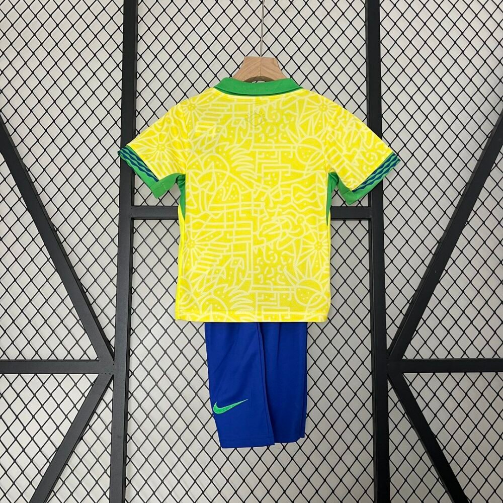 Brazil Home Kit 24/25 (KIDS) - Image 2