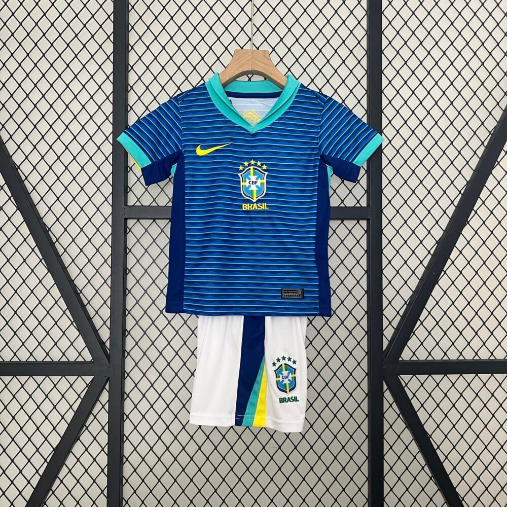 Brazil Away Kit 24/25 (KIDS)