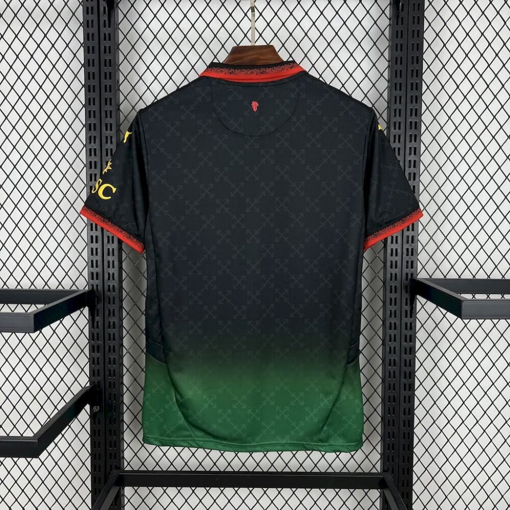 AC MILAN x OFF-WHITE Black-Green Edition 24/25 (FV) - Image 4