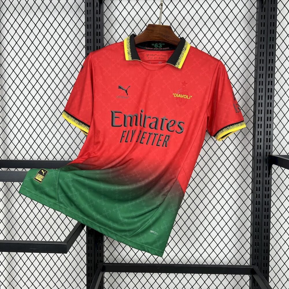 AC MILAN x OFF-WHITE Red-Green Edition 24/25 (FV)