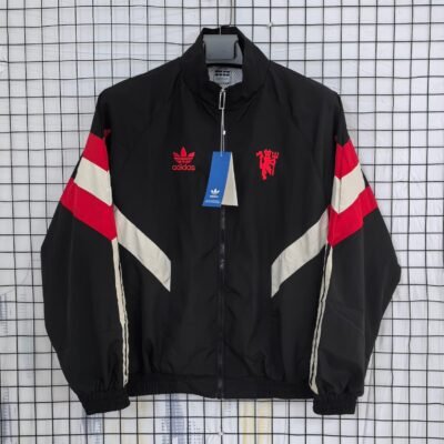 Manchester United Windbreaker Jacket 24/25 (Black)