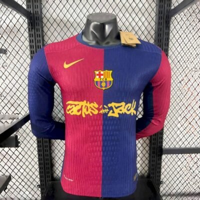 Barcelona Home x Travis Scott Edition Kit 25/26 Full Sleeves (PV)