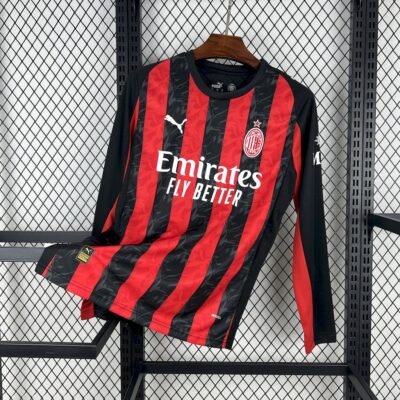 AC Milan Home Kit 25/26 Full Sleeve (FV)