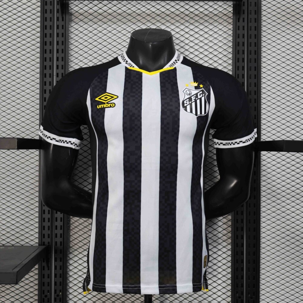 Santos Away Kit 25/26 (PV) With Sponsors