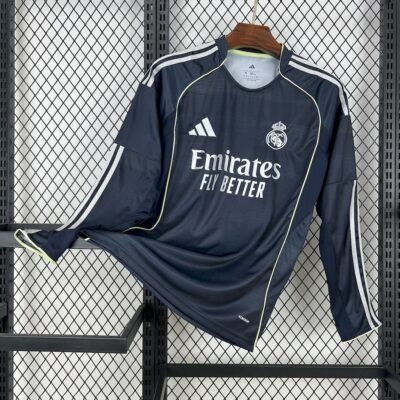 Real Madrid Away Kit 25/26 Full Sleeve (FV)