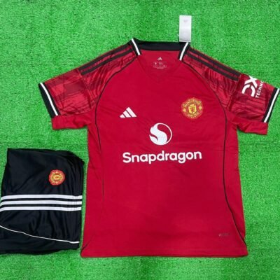 Manchester United Home Kit 25/26 (FC SET) )