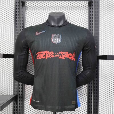 Barcelona Away x Travis Scott Edition Kit 25/26 Full Sleeves (PV)
