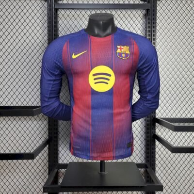 Barcelona Home Kit 25/26 Full Sleeves (PV)