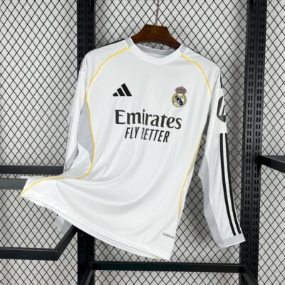 Real Madrid Home Kit 25/26 Full Sleeve (FV)