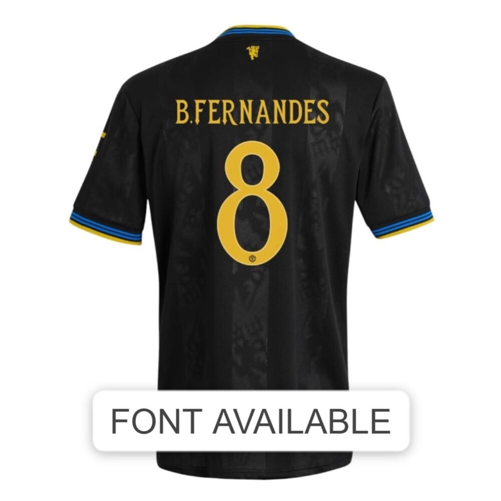 Manchester United Third Kit 25/26 Full Sleeve (FV) - Image 4