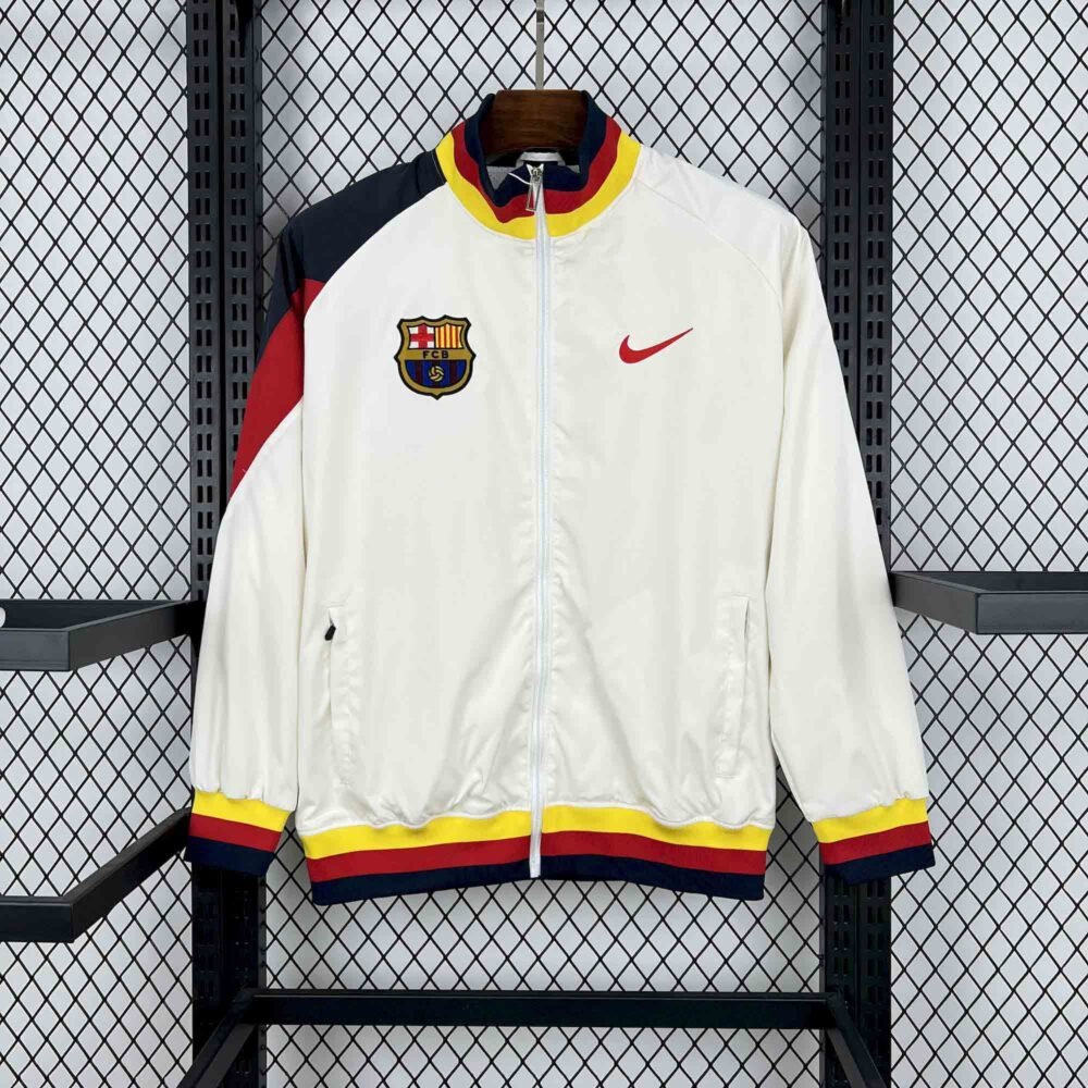 Barcelona Windbreaker Jacket 25/26 (White)