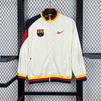 Barcelona Windbreaker Jacket 25/26 (White)