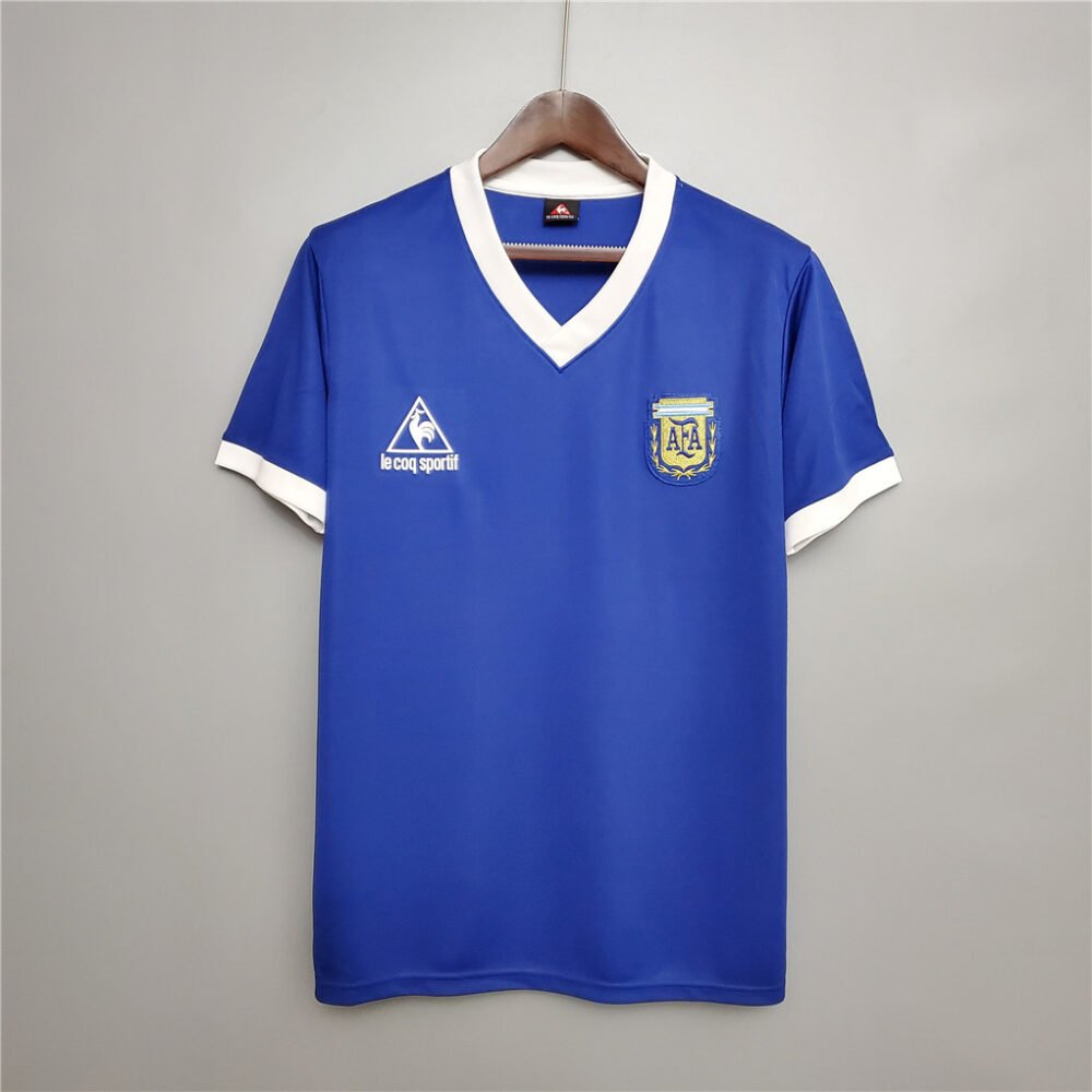 Argentina Away Kit 1986 (Half Sleeve)