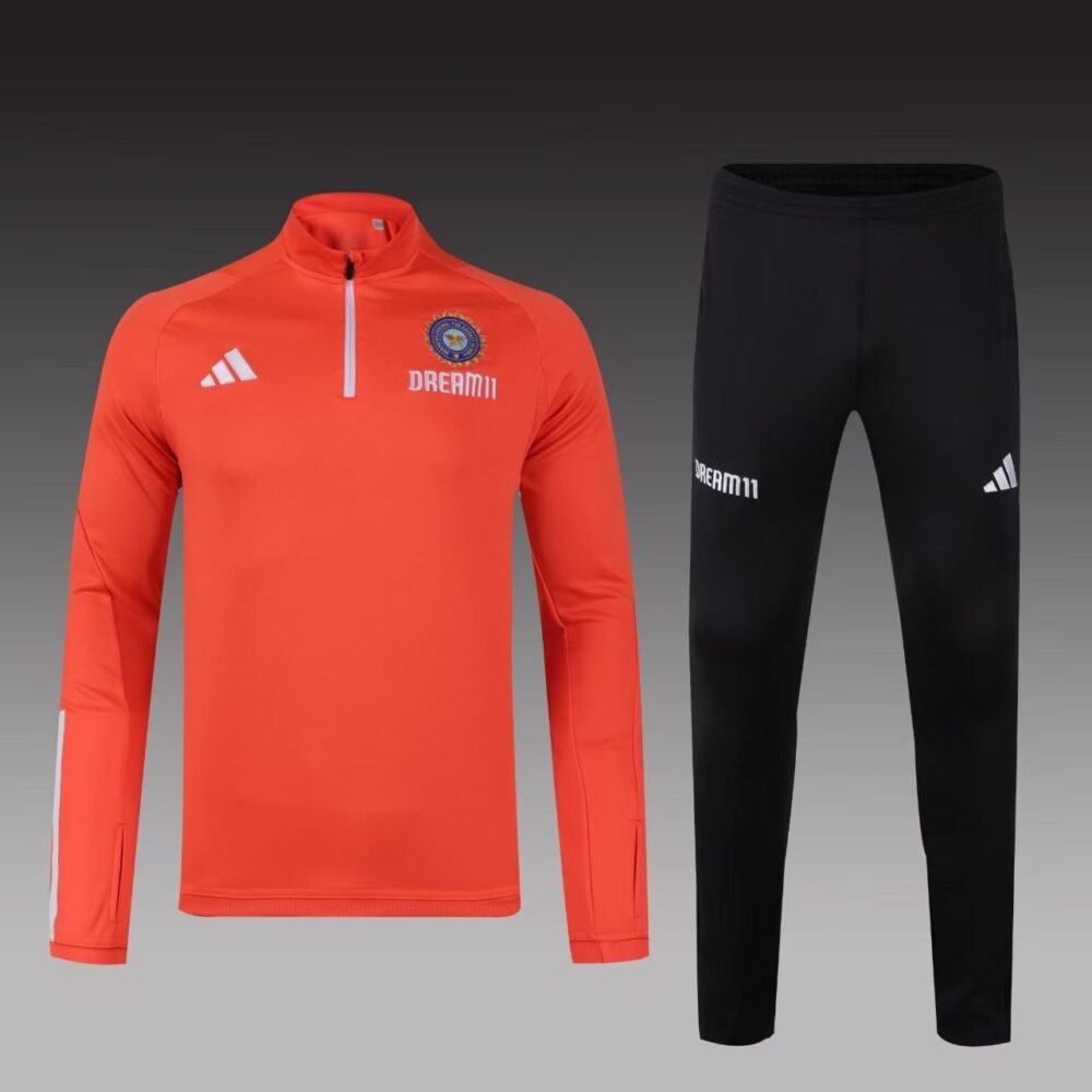India Cricket Training Suit 24/25 (Orange)