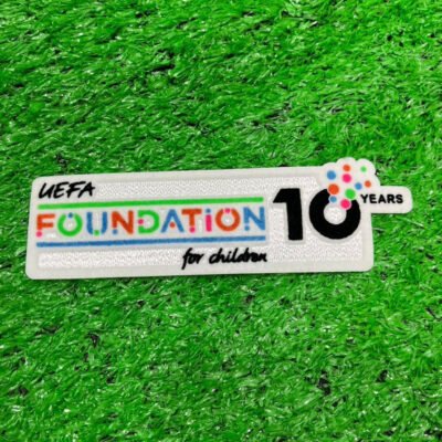 UEFA 10 Years Foundation for Children Badge