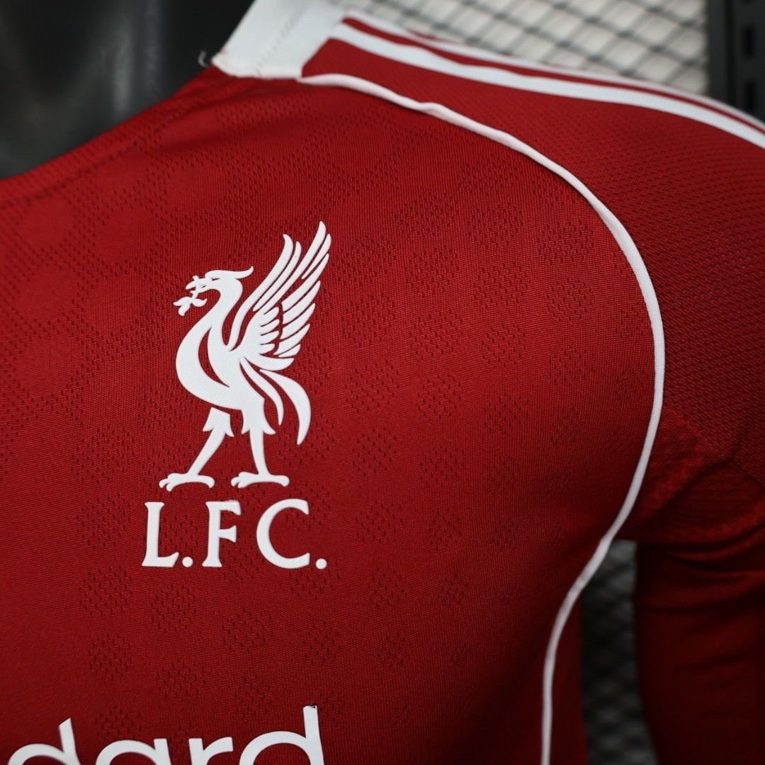 Liverpool Home Kit 25/26 Full Sleeves (PV) - Image 2