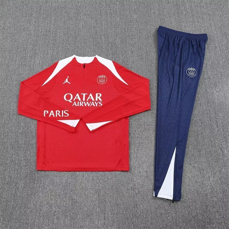 Paris Saint Germain Training Suit 25/26 (Red) - Image 2
