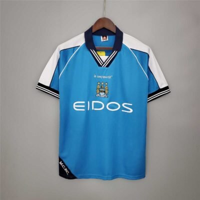 Manchester City Home Kit 1999/01 (Half Sleeve)