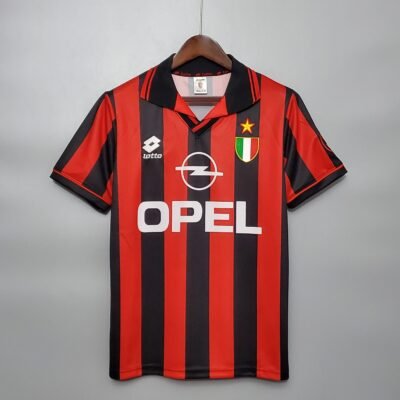 AC Milan Home Kit 1996/97 (Half Sleeve)