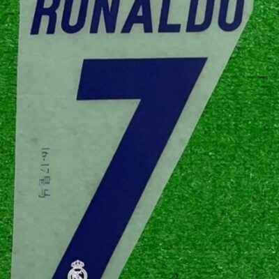 Real Madrid Home Kit 2016/17 (Full Sleeve) - L-42, RONALDO (7)
