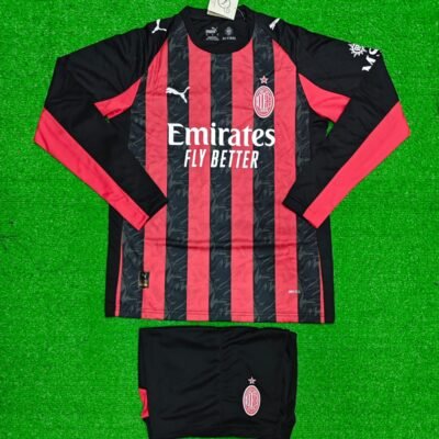 AC Milan Home Kit 25/26 Full Sleeve (FC SET)