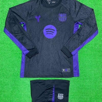 Barcelona x Kobe Edition 25/26 Full Sleeve (FC SET) (Black)