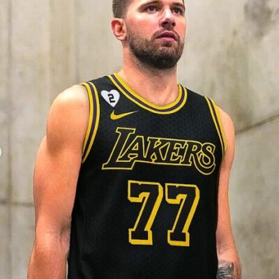 Los Angeles Lakers Luka DONCIC (77) (Black)