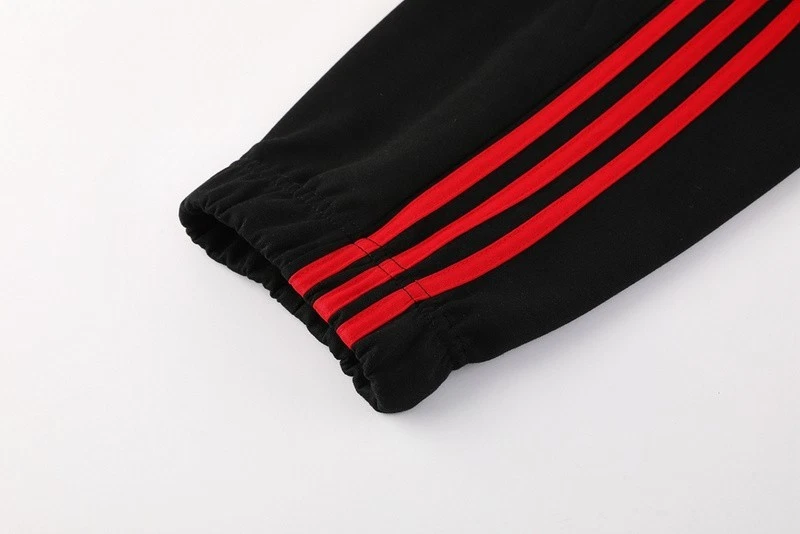 Manchester United Hoodie Training Suit 25/26 (Black - Red) - Image 7