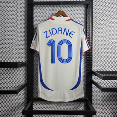 France Away Kit 2006 (Half Sleeve) - M-40, ZIDANE (10)
