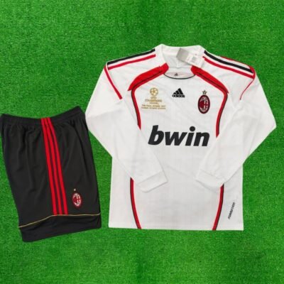 AC Milan Away Kit 06/07 Full Sleeve (RETRO SET)