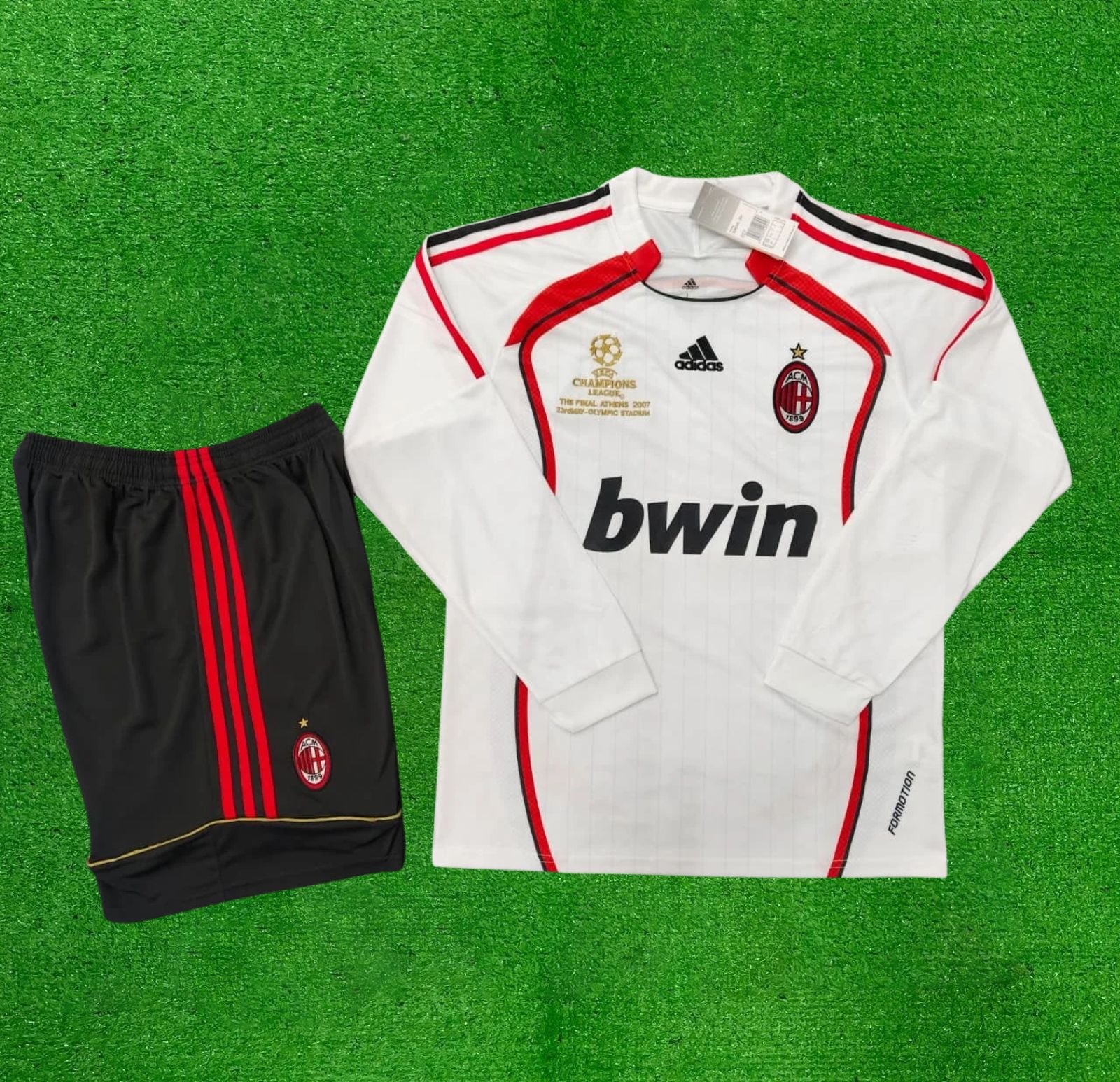 AC Milan Away Kit 06/07 Full Sleeve (RETRO SET)