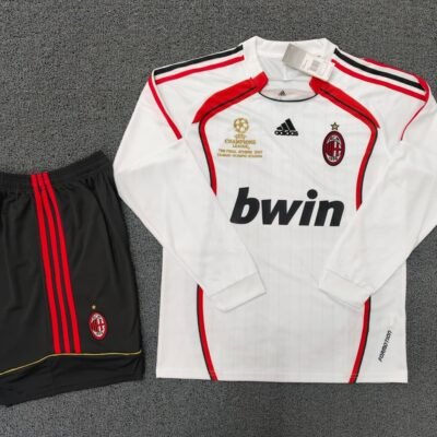 AC Milan Away Kit 06/07 Full Sleeve (RETRO SET)