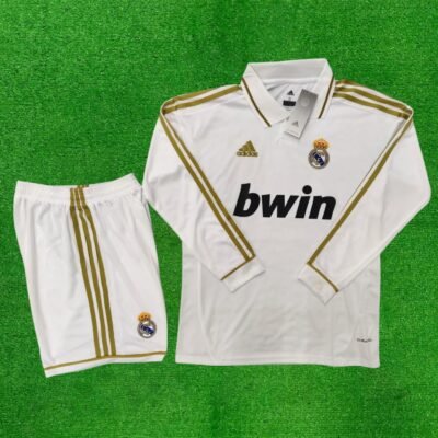 Real Madrid Home Kit 11/12 Full Sleeve (RETRO SET)