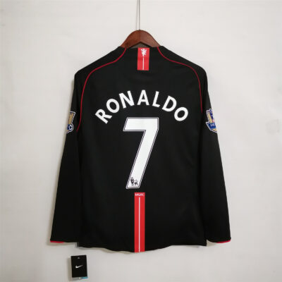 Manchester United Away Kit 2007/08 (Full Sleeve) - M-40, RONALDO (7)