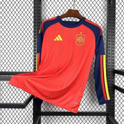 Spain Home Kit World Cup 2026 Full Sleeve (FV)