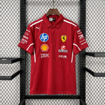 Ferrari F1 Polo Jersey 2025 (PV)