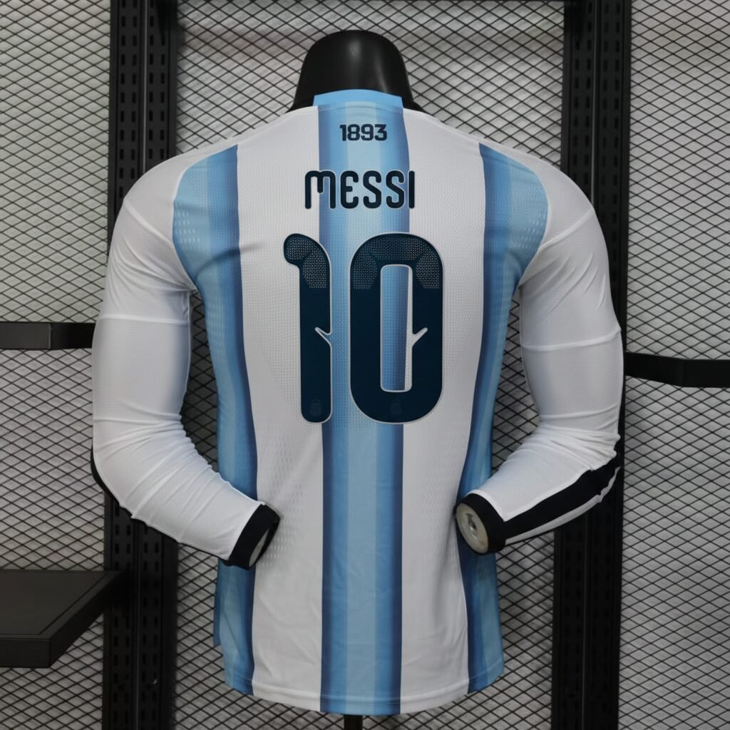 Argentina Home Kit 2026 Full Sleeves (PV) (World Cup) - Image 5