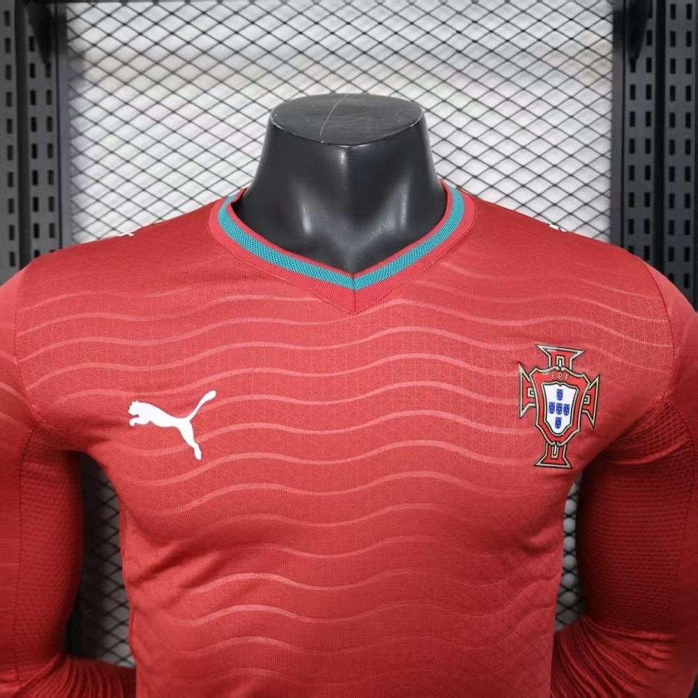 Portugal Home Kit 2026 Full Sleeves (PV) (World Cup) - Image 2