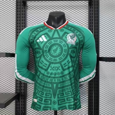 Mexico Home Kit 2026 Full Sleeves (PV) (World Cup)