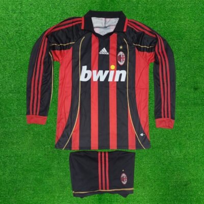 AC Milan Home Kit 06/07 Full Sleeve (RETRO SET)