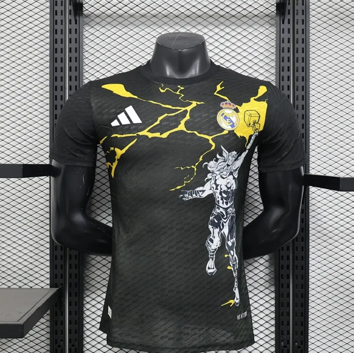 Real Madrid x Marvel Pre-Match Kit 25/26 (PV) (Black)