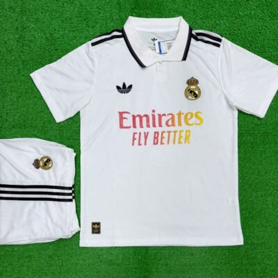 Real Madrid Pure White Polo Edition 25/26 (FC SET)