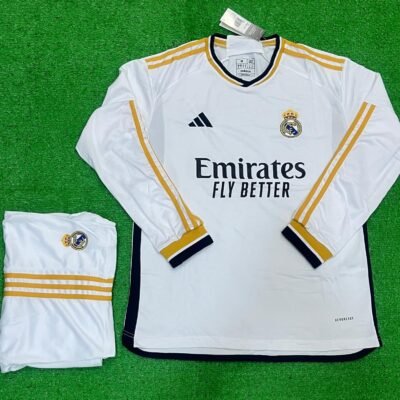 Real Madrid Home Kit 23/24 Full Sleeve (FC SET)