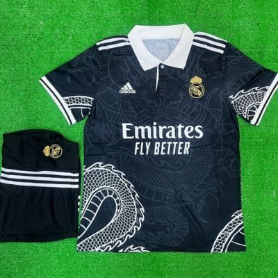 Real Madrid Polo Dragon Edition (FC SET) (Black)