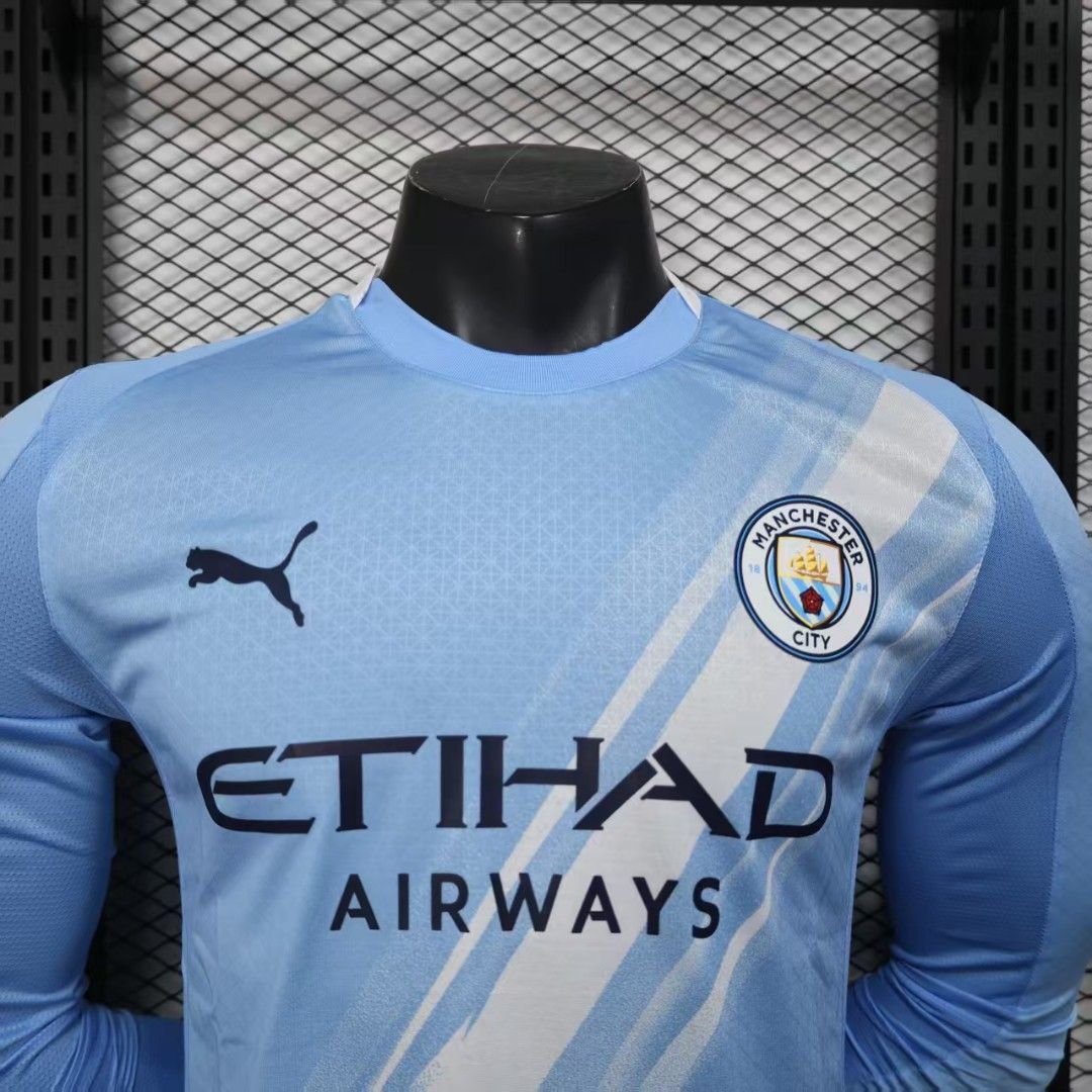 Manchester City Home Kit 25/26 Full Sleeves (PV) - Image 2