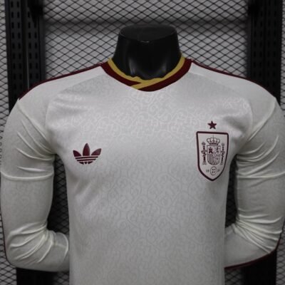 Spain Away Kit 2026 Full Sleeves (PV) (World Cup)